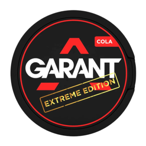 GARANT - Cola Extreme — 25mg nicotine per pouch, slim format, 27 pouches