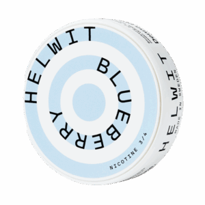 Helwit Blueberry 4.5mg — 4.5mg nicotine per pouch, slim format, 20 pouches