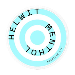 Helwit Menthol 6mg Nicotine Pouches — 6mg nicotine per pouch, slim format, 20 pouches
