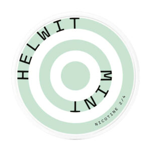Helwit Mint 3.5mg Nicotine Pouches — 3.5mg nicotine per pouch, slim format, 20 pouches