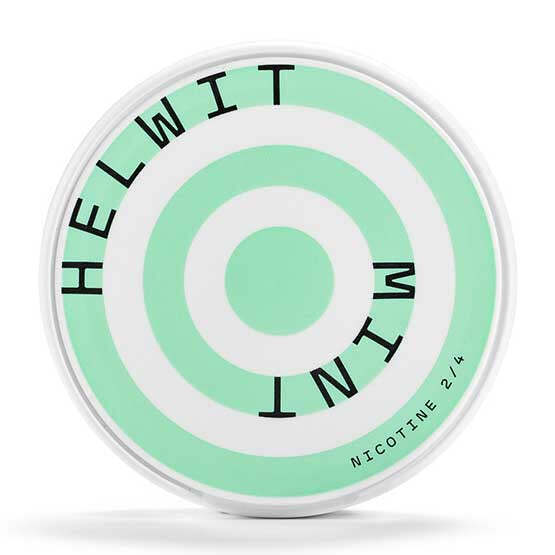 HELWIT - Mint — 3.5mg nicotine per pouch, slim format, 20 pouches