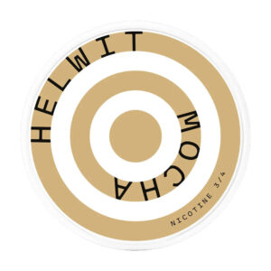 Helwit Mocha 4.5mg Nicotine Pouches — 4.5mg nicotine per pouch, slim format, 20 pouches