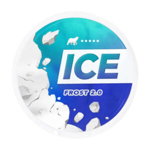 Ice Frost 2.0 15.4mg Nicotine Pouches — 15.4mg nicotine per pouch, slim format, 20 pouches