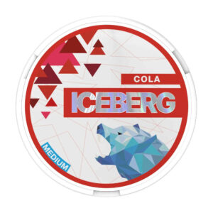 Iceberg Cola 12mg Nicotine Pouches — 12mg nicotine per pouch, slim format, 20 pouches