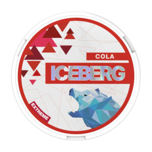Iceberg Cola 35mg Nicotine Pouches — 35mg nicotine per pouch, slim format, 20 pouches