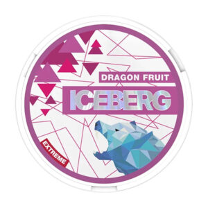 Iceberg Dragon Fruit 35mg Nicotine Pouches — 35mg nicotine per pouch, slim format, 20 pouches