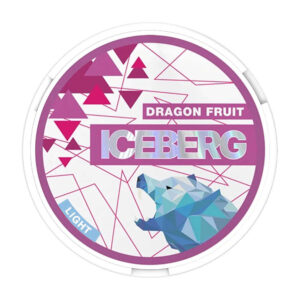 Iceberg Dragon Fruit 6mg Nicotine Pouches — 6mg nicotine per pouch, slim format, 20 pouches