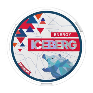 Iceberg Energy 35mg Nicotine Pouches — 35mg nicotine per pouch, slim format, 20 pouches