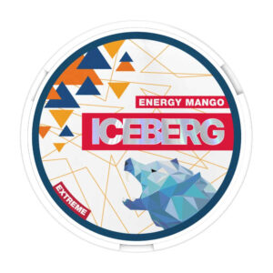 Iceberg Energy Mango 35mg Nicotine Pouches — 35mg nicotine per pouch, slim format, 20 pouches