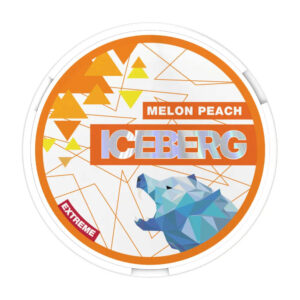 Iceberg Melon Peach 35mg Nicotine Pouches — 35mg nicotine per pouch, slim format, 20 pouches