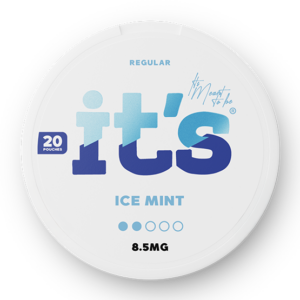 IT'S - Ice Mint 2 — 8.5mg nicotine per pouch, slim format, 20 pouches