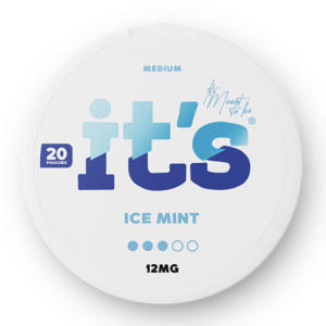 IT'S - Ice Mint 3 — 12mg nicotine per pouch, slim format, 20 pouches