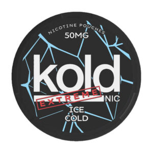 koldnic Ice Cold 33mg Nicotine Pouches — 33mg nicotine per pouch, slim format, 20 pouches