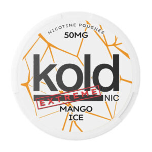 koldnic Mango Ice 33mg Nicotine Pouches — 33mg nicotine per pouch, slim format, 20 pouches