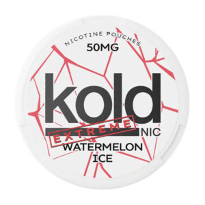 koldnic Watermelon Ice 33mg Nicotine Pouches — 33mg nicotine per pouch, slim format, 20 pouches