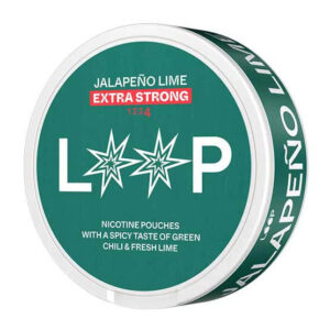 LOOP - Jalapeno Lime — 12.5mg nicotine per pouch, slim format, 24 pouches