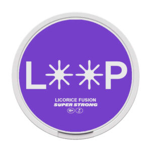 Loop Licorice Fusion 12.5mg Nicotine Pouches — 12.5mg nicotine per pouch, slim format, 22 pouches