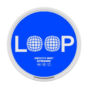 Loop Smooth Mint 9.4mg Nicotine Pouches — 9.4mg nicotine per pouch, slim format, 22 pouches