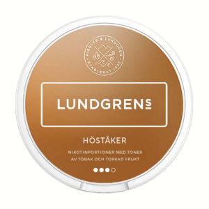 Lundgrens Hostaker 10mg Nicotine Pouches — 10mg nicotine per pouch, slim format, 20 pouches