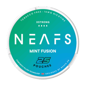 NEAFS - Mint Fusion 4 — 16mg nicotine per pouch, slim format, 25 pouches
