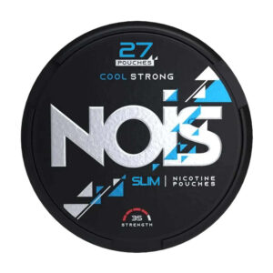 Nois Cool Strong 17.5mg Nicotine Pouches — 17.5mg nicotine per pouch, slim format, 27 pouches