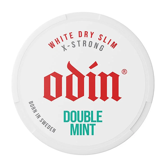 ODIN - Double Mint — 17.5mg nicotine per pouch, slim format, 22 pouches