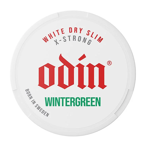 ODIN - Wintergreen — 17.5mg nicotine per pouch, slim format, 22 pouches
