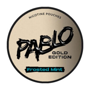 Pablo Frosted Mint 17mg Nicotine Pouches — 17mg nicotine per pouch, slim format, 20 pouches
