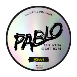 Pablo Kiwi 10mg Nicotine Pouches — 10mg nicotine per pouch, slim format, 20 pouches