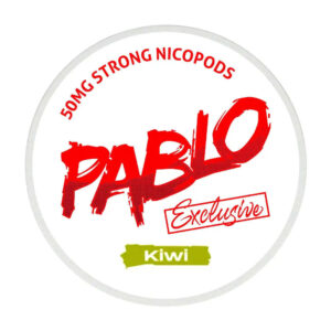 Pablo Kiwi 30mg Nicotine Pouches — 30mg nicotine per pouch, slim format, 20 pouches