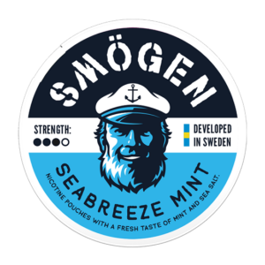 SMÖGEN - Seabreeze Mint 3 — 8mg nicotine per pouch, slim format, 20 pouches