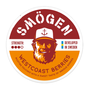 SMÖGEN - Westcoast Berries 3 — 8mg nicotine per pouch, slim format, 20 pouches