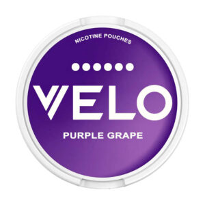 Velo Purple Grape 17mg Nicotine Pouches — 17mg nicotine per pouch, slim format, 20 pouches
