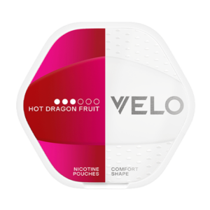 VELO Shift - Hot Dragon Fruit — 8mg nicotine per pouch, slim format, 20 pouches