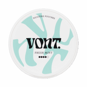 Vont Fresh Mint 7mg — 7mg nicotine per pouch, slim format, 20 pouches