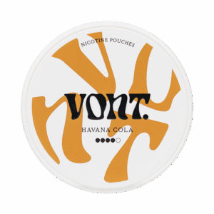 Vont Havana Cola 7mg — 7mg nicotine per pouch, slim format, 20 pouches