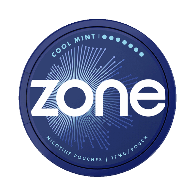 ZONE Cool Mint 17mg Nicotine Pouches tin
