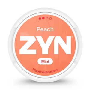 ZYN - Peach (Mini dry) — 3mg nicotine per pouch, mini format, 20 pouches