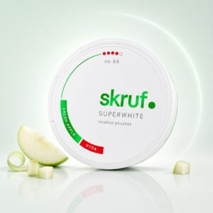 Skruf Fresh Apple 11mg Nicotine Pouches — 11mg nicotine per pouch, slim format, 24 pouches