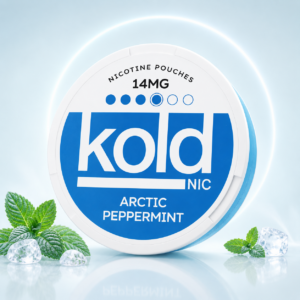 KOLD Arctic Peppermint 14mg Nicotine Pouches tin