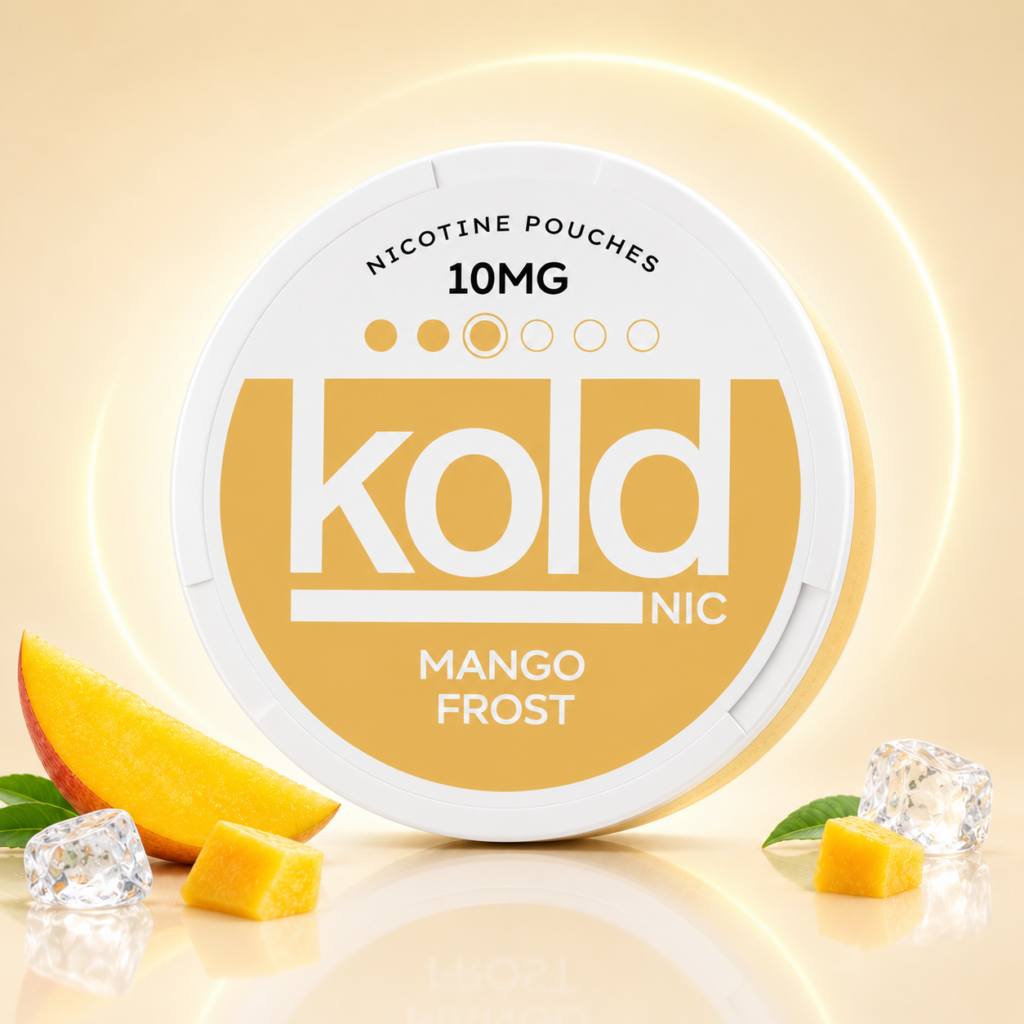 KOLD Mango Frost 10mg Nicotine Pouches tin